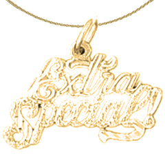 14K or 18K Gold Extra Special Pendant