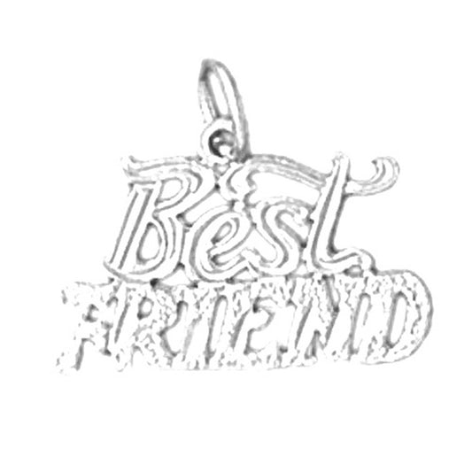 14K or 18K Gold Best Friends Pendant