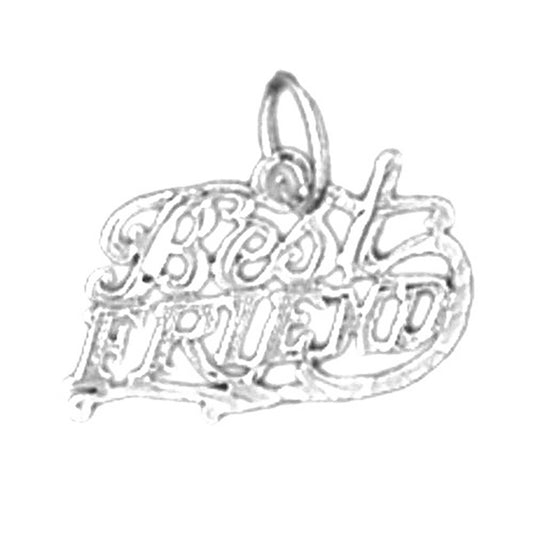 14K or 18K Gold Best Friends Pendant