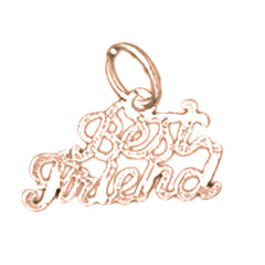 14K or 18K Gold Best Friends Pendant