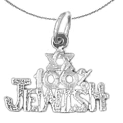 14K or 18K Gold 100% Jewish Pendant