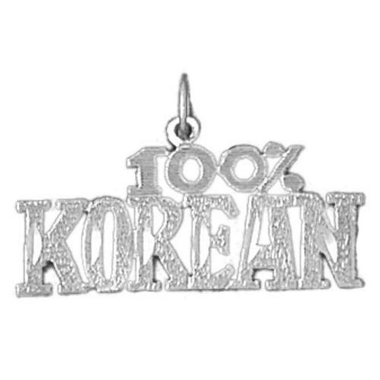 14K or 18K Gold 100% Korean Pendant