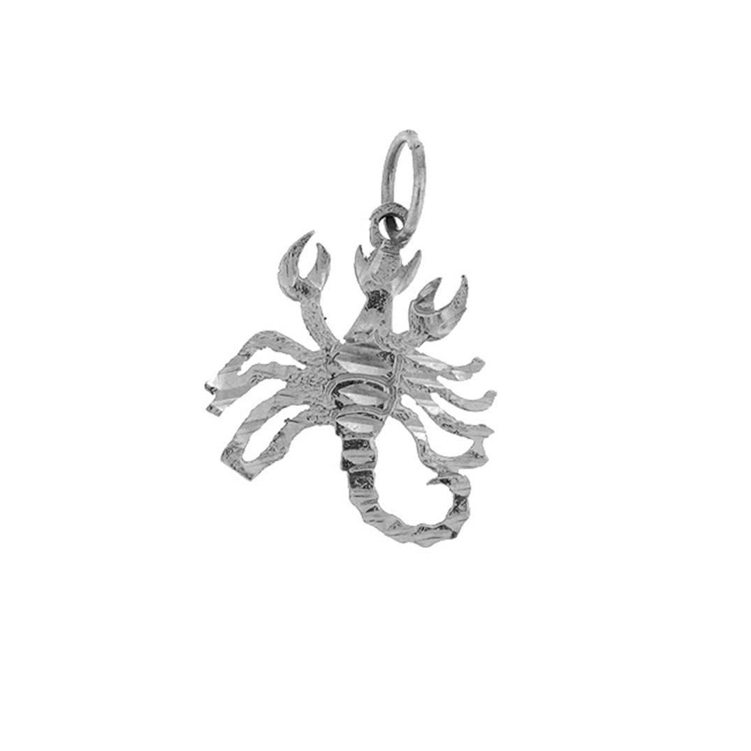 14K or 18K Gold Crab Pendant