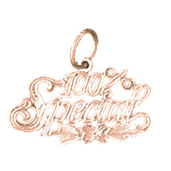 14K or 18K Gold 100% Special Saying Pendant