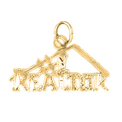 14K or 18K Gold #1 Realtor Pendant