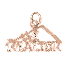 14K or 18K Gold #1 Realtor Pendant