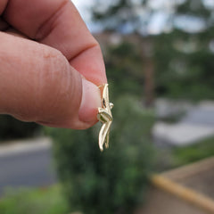 10K, 14K or 18K Gold Starfish Pendant