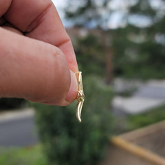 10K, 14K or 18K Gold Starfish Pendant