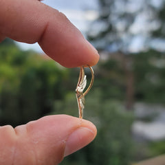 10K, 14K or 18K Gold Starfish Pendant