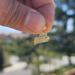 14K or 18K Gold I Love My Electrician Pendant