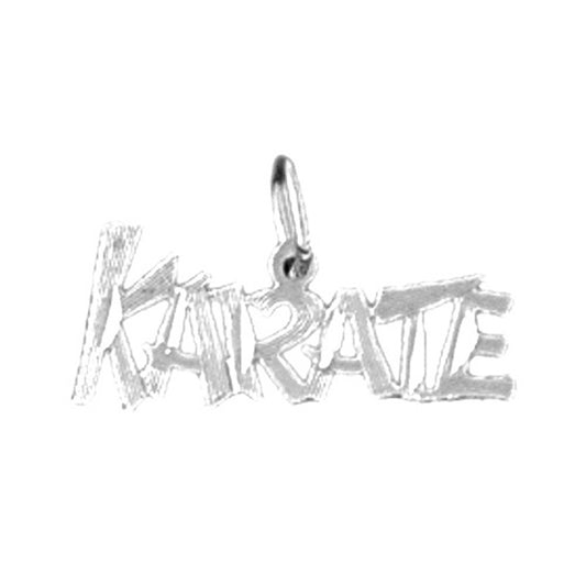 14K or 18K Gold Karate Pendant