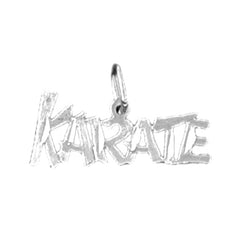 14K or 18K Gold Karate Pendant