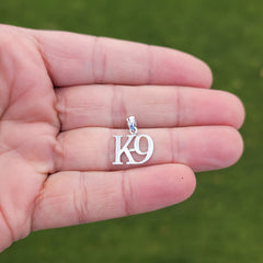 14K or 18K Gold K-9 Pendant