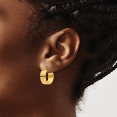 10K Yellow Gold Small Hoop Earrings