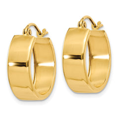 10K Yellow Gold Hoop Earrings