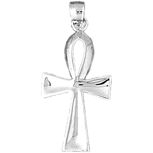 14K or 18K Gold Ankh Cross Pendant