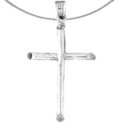 14K or 18K Gold Latin Cross Pendant