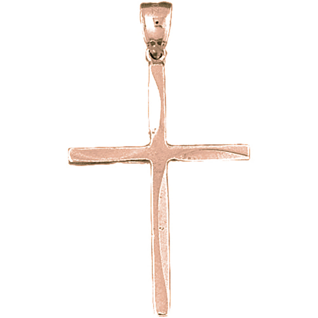 14K or 18K Gold Latin Cross Pendant