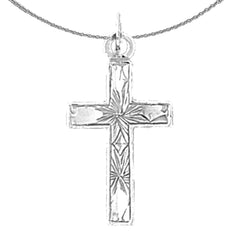 14K or 18K Gold Latin Cross Pendant