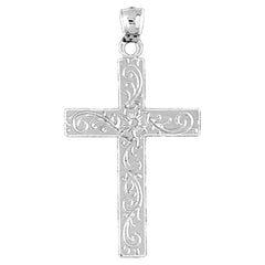 14K or 18K Gold Latin Cross Pendant