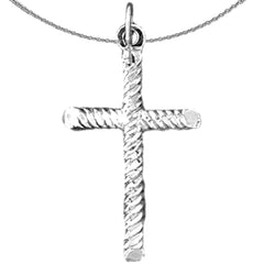 14K or 18K Gold Latin Cross Pendant