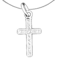 14K or 18K Gold Latin Cross Pendant