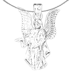 Colgante de ángel de oro de 14 quilates o 18 quilates