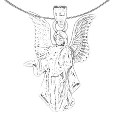 14K or 18K Gold Angel Pendant