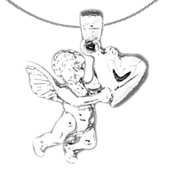 14K or 18K Gold Angel Pendant