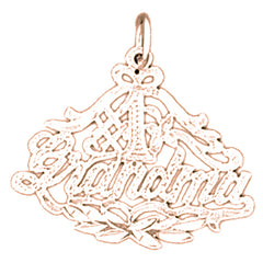 14K or 18K Gold #1 Grandma Pendant