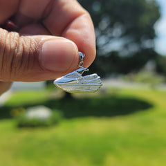 10K, 14K or 18K Gold Jet Ski Pendant