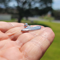 10K, 14K or 18K Gold Jet Ski Pendant