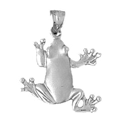 14K or 18K Gold Frog Pendant