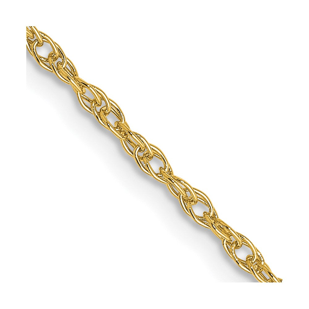 18K Yellow Gold 1.3mm Rope Chain