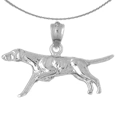 14K or 18K Gold Dog Pendant