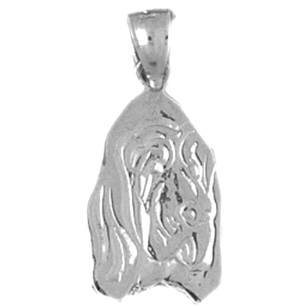 14K or 18K Gold Dog Pendant