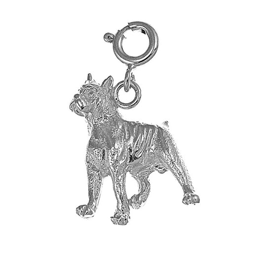 14K or 18K Gold Dog Pendant