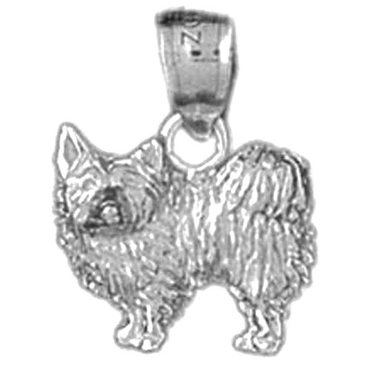 14K or 18K Gold Dog Pendant