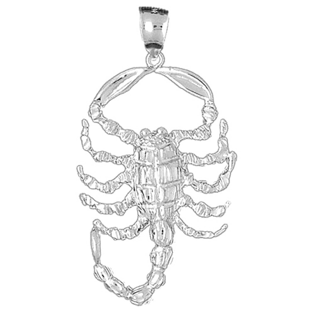 10K, 14K or 18K Gold Scorpion Pendant