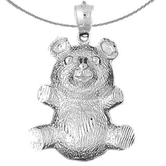 10K, 14K or 18K Gold Teddy Bear Pendant