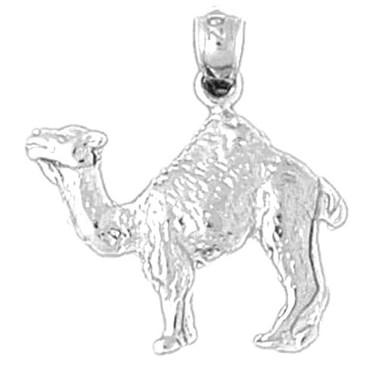 14K or 18K Gold Camel Pendant