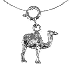 14K or 18K Gold Camel Pendant