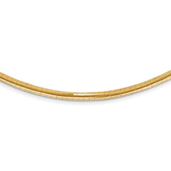 14K Two-Tone Gold Supreme Reversible Omega Chain