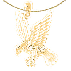Adleranhänger aus 14 Karat oder 18 Karat Gold