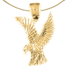 Adleranhänger aus 10 Karat, 14 Karat oder 18 Karat Gold