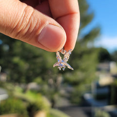 14K or 18K Gold Eagle Pendant