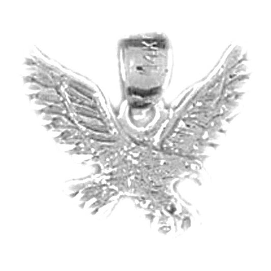 14K or 18K Gold Eagle Pendant