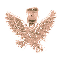 14K or 18K Gold Eagle Pendant