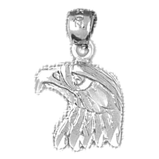 14K or 18K Gold Eagle Pendant