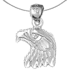 14K or 18K Gold Eagle Pendant